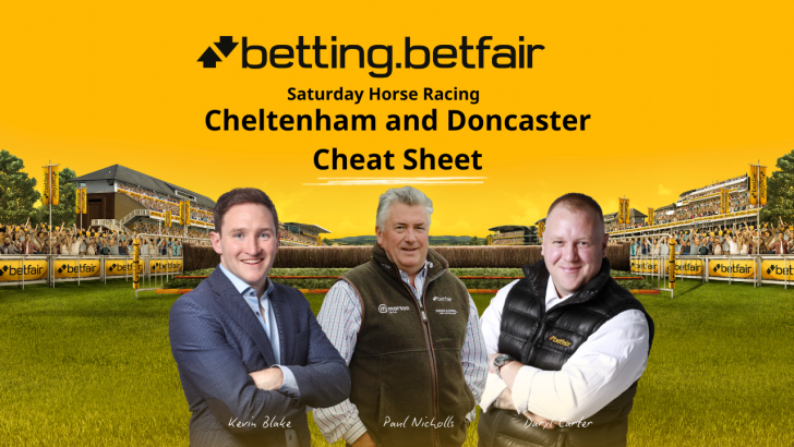 Horse racing tips from the Betfair Saturday cheat sheet
